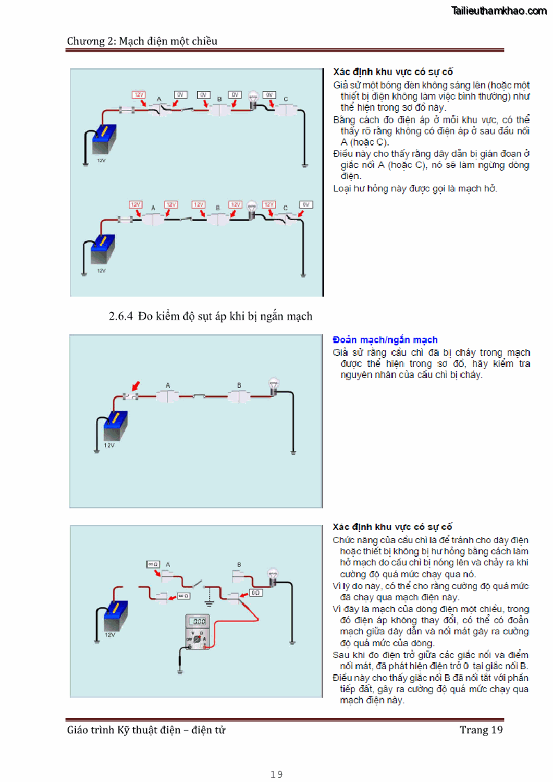 Giáo trình Kỹ thuật điện và điện tử - 2 Trang 19