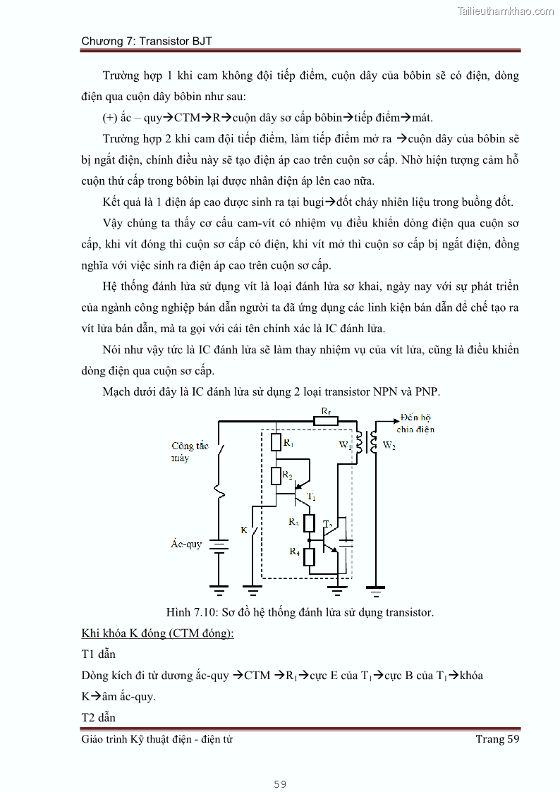Giáo trình Kỹ thuật điện và điện tử - 5 Trang 59