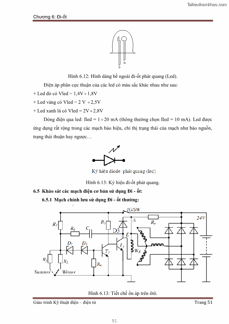 Giáo trình Kỹ thuật điện và điện tử - 5 Trang 51