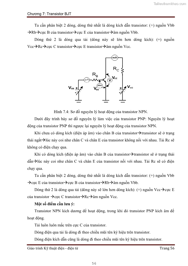 Giáo trình Kỹ thuật điện và điện tử - 5 Trang 56