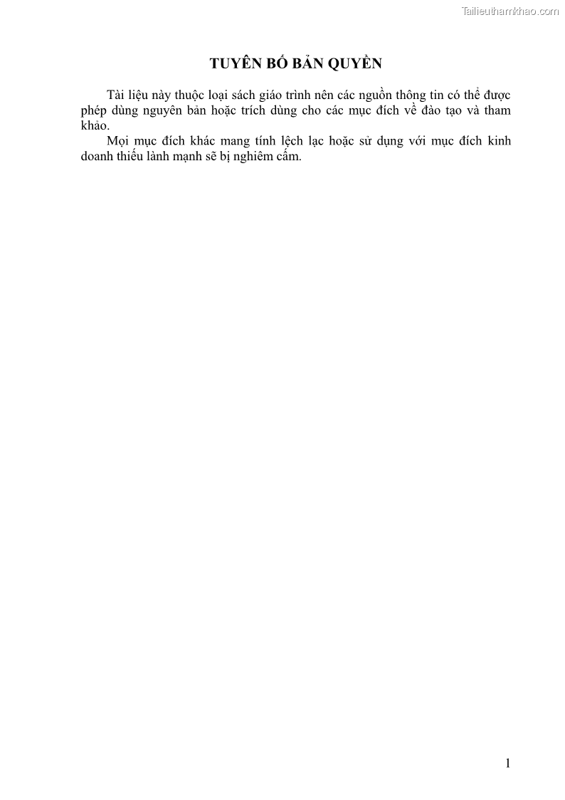 Giáo trình Kỹ thuật lái ô tô Nghề Công nghệ ô tô - Cao đẳng - Trường Cao đẳng nghề Đồng Tháp - 1 Trang 2