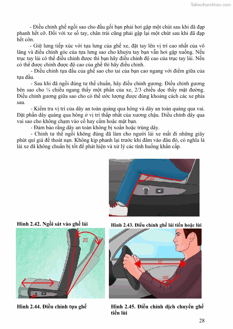 Giáo trình Kỹ thuật lái ô tô Nghề Công nghệ ô tô - Cao đẳng - Trường Cao đẳng nghề Đồng Tháp - 3 Trang 29