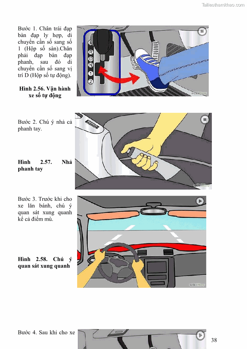 Giáo trình Kỹ thuật lái ô tô Nghề Công nghệ ô tô - Cao đẳng - Trường Cao đẳng nghề Đồng Tháp - 4 Trang 39