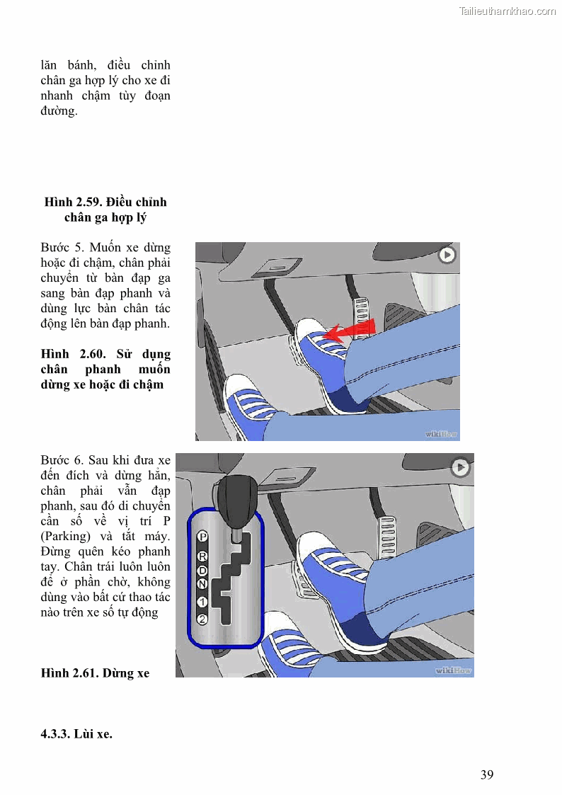 Giáo trình Kỹ thuật lái ô tô Nghề Công nghệ ô tô - Cao đẳng - Trường Cao đẳng nghề Đồng Tháp - 4 Trang 40