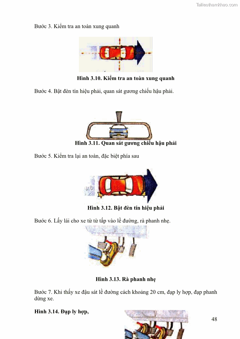 Giáo trình Kỹ thuật lái ô tô Nghề Công nghệ ô tô - Cao đẳng - Trường Cao đẳng nghề Đồng Tháp - 5 Trang 49