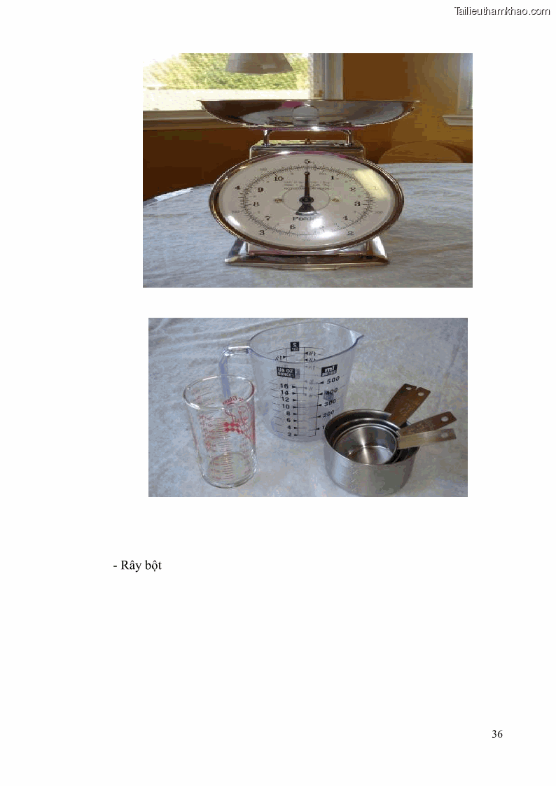 Giáo trình Kỹ thuật làm bánh Âu Nghề Kỹ thuật chế biến bánh - Trung cấp - Trường CĐ Du lịch và dịch vụ Hải Phòng - 4 Trang 37