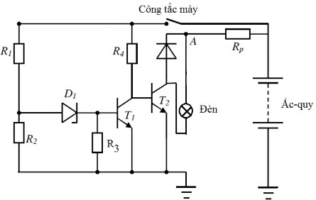 a Mạch điện trên có 1 linh kiện không đúng hãy chỉ ra và giải thích chỗ sai 3