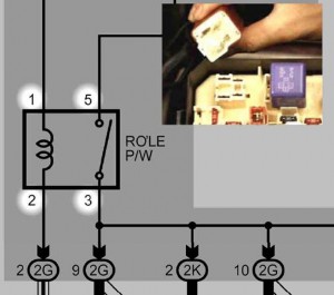 Hình 4 18 Số chân của rơ le Giắc nối nối dây dẫn và dây dẫn Khu vực in đậm 7