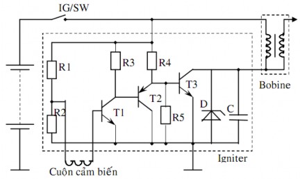 Hình 6 15 Mạch IC đánh lửa có sử dụng đi ốt zen nơ 6 6 2 Mạch ổn định 6
