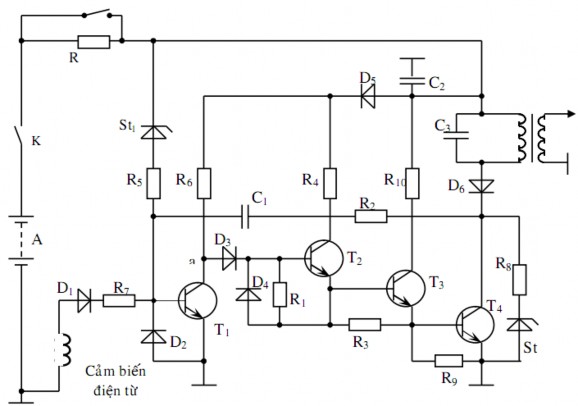 Bài tập 3 Nêu nguyên lý hoạt động của mạch điện IC hệ thống đánh lửa sau 1
