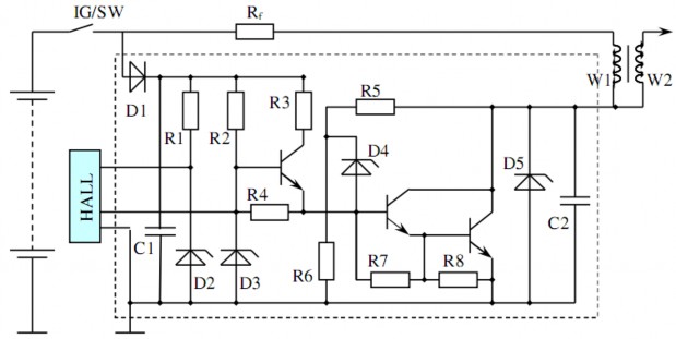 Bài tập 4 Nêu nguyên lý hoạt động của mạch điện IC hệ thống đánh lửa sau 2