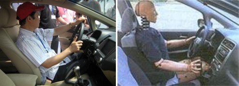 Hình 2 41 Tư thế ngồi lái xe 2 2 Tư thế ngồi lái xe Ngồi xuống ghế một cách 12