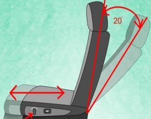 Chỉnh tư thế ngồi không đúng đã làm cho người lái xe mất đi những giây phút 13