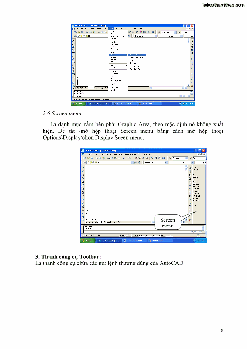 Giáo trình Thực hành autocad trường cđ nghề Đà Nẵng - 1 Trang 9
