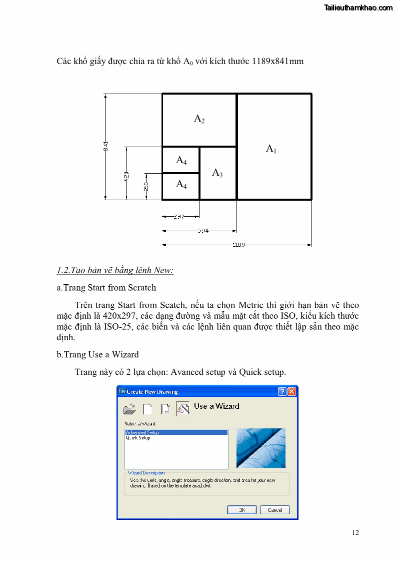 Giáo trình Thực hành autocad trường cđ nghề Đà Nẵng - 2 Trang 13