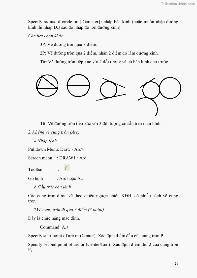 Giáo trình Thực hành autocad trường cđ nghề Đà Nẵng - 2 Trang 22