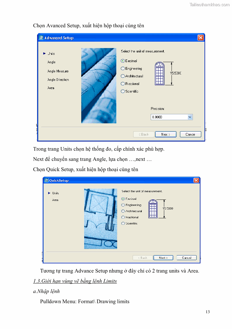 Giáo trình Thực hành autocad trường cđ nghề Đà Nẵng - 2 Trang 14