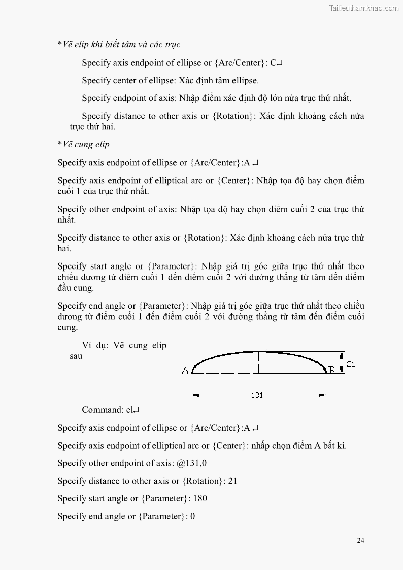 Giáo trình Thực hành autocad trường cđ nghề Đà Nẵng - 3 Trang 25