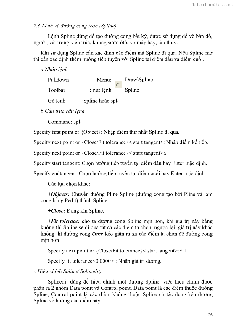 Giáo trình Thực hành autocad trường cđ nghề Đà Nẵng - 3 Trang 27