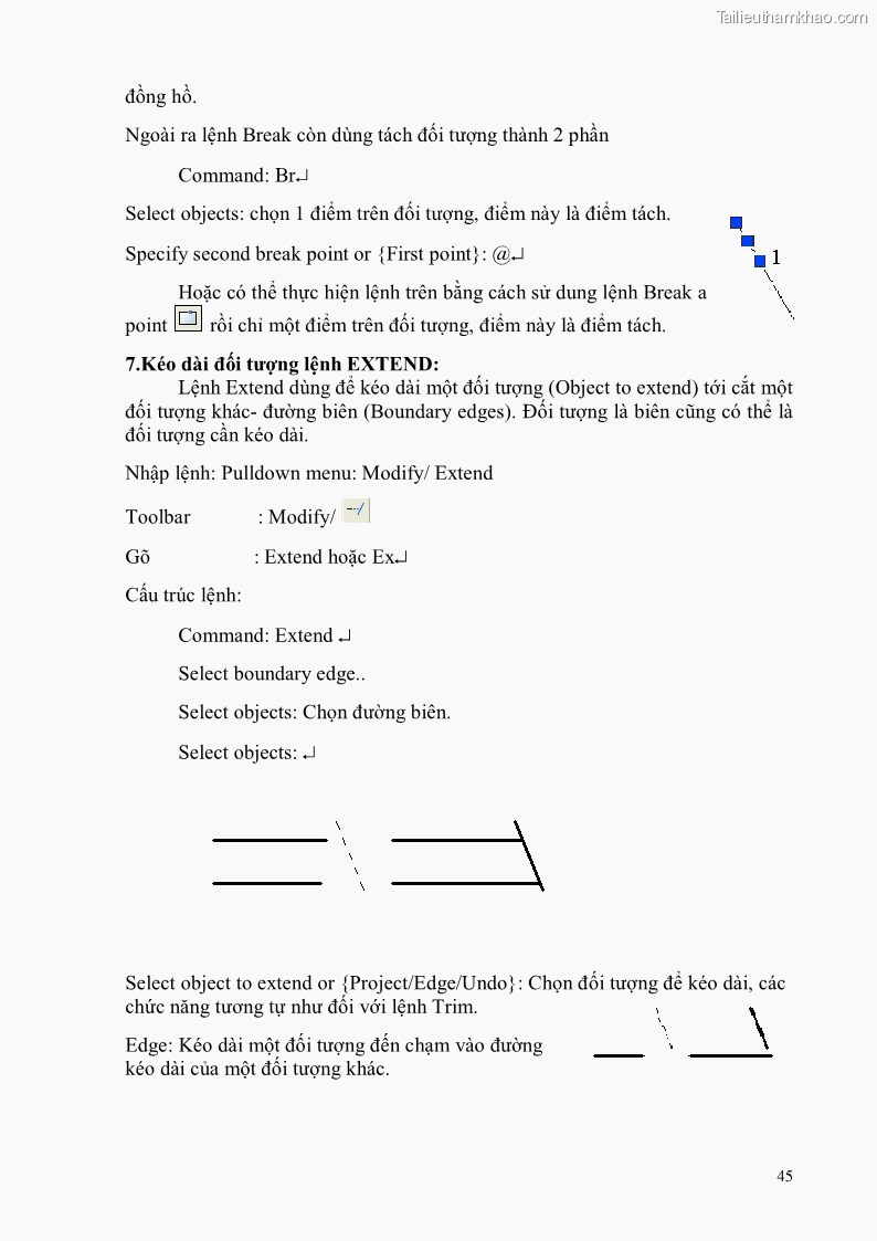 Giáo trình Thực hành autocad trường cđ nghề Đà Nẵng - 4 Trang 46