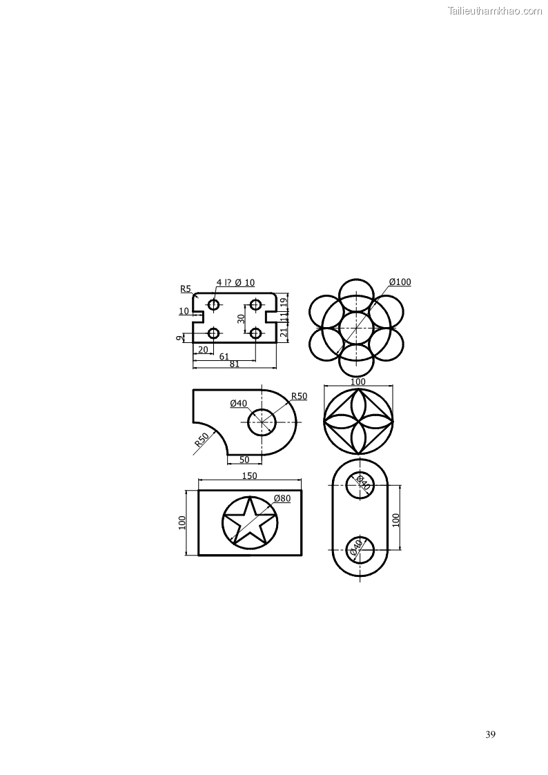 Giáo trình Thực hành autocad trường cđ nghề Đà Nẵng - 4 Trang 40