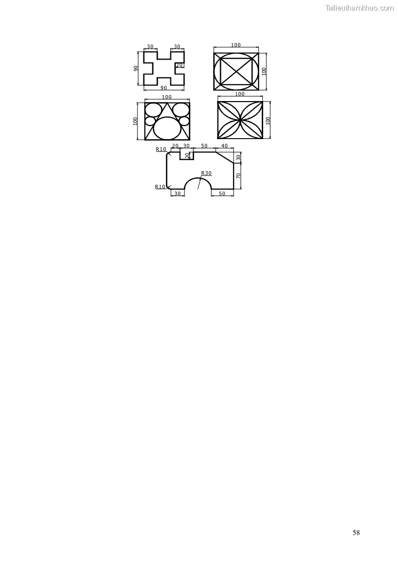 Giáo trình Thực hành autocad trường cđ nghề Đà Nẵng - 5 Trang 59