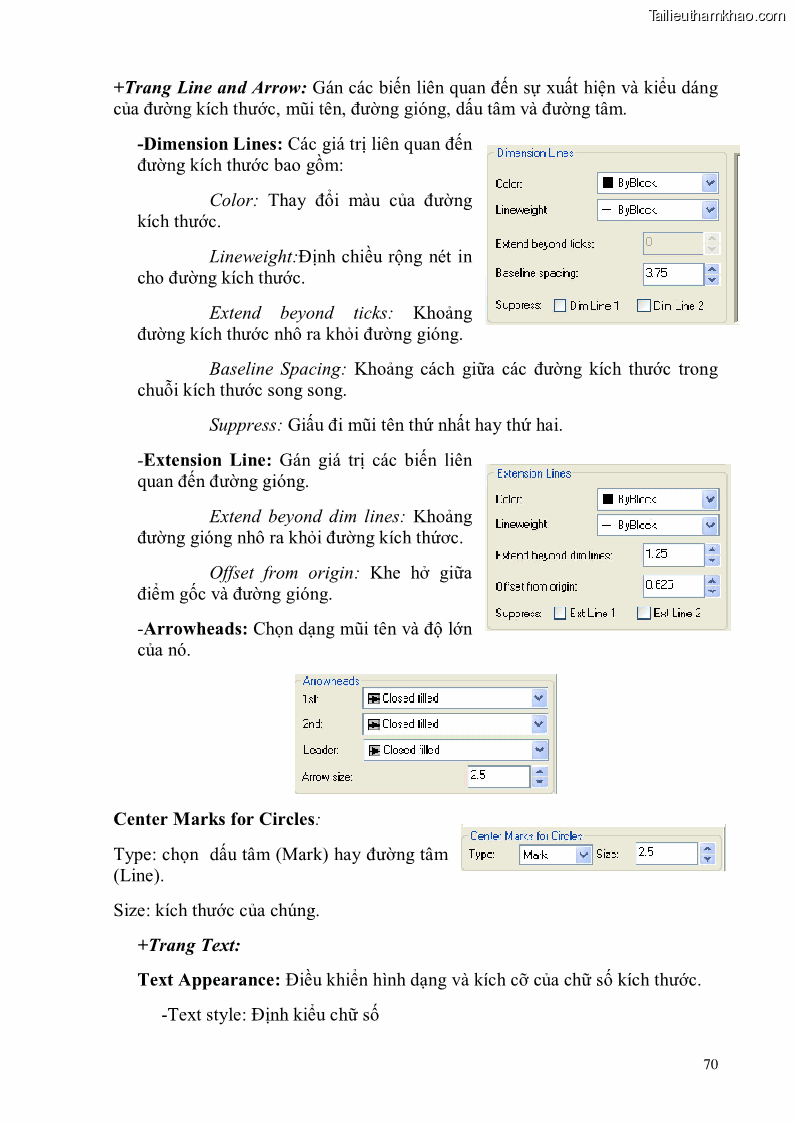 Giáo trình Thực hành autocad trường cđ nghề Đà Nẵng - 6 Trang 71