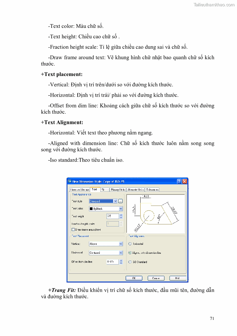 Giáo trình Thực hành autocad trường cđ nghề Đà Nẵng - 6 Trang 72