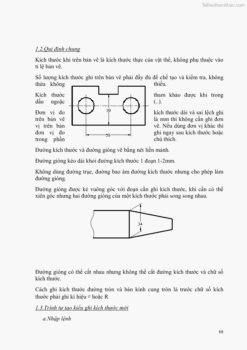 Giáo trình Thực hành autocad trường cđ nghề Đà Nẵng - 6 Trang 69