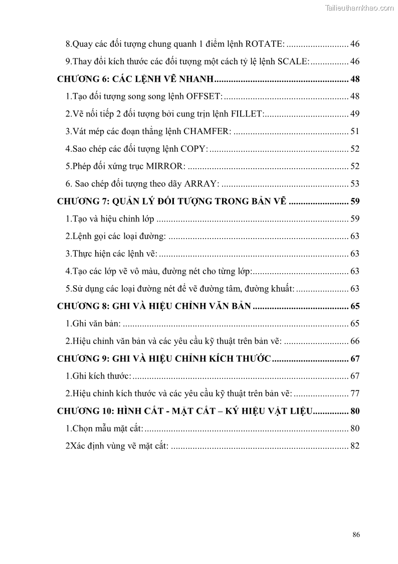 Giáo trình Thực hành autocad trường cđ nghề Đà Nẵng - 8 Trang 87
