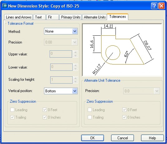 Tolerance Format Method Symmetrical Ghi trị số dung sai đối xứng Diviation Ghi trị số 3