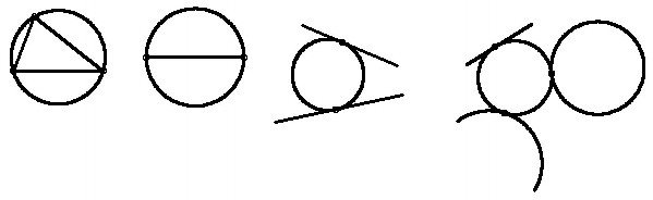 Ttt Vẽ đường tròn tiếp xúc với 3 đối tượng có sẵn trên màn hình 2 3 Lệnh 6