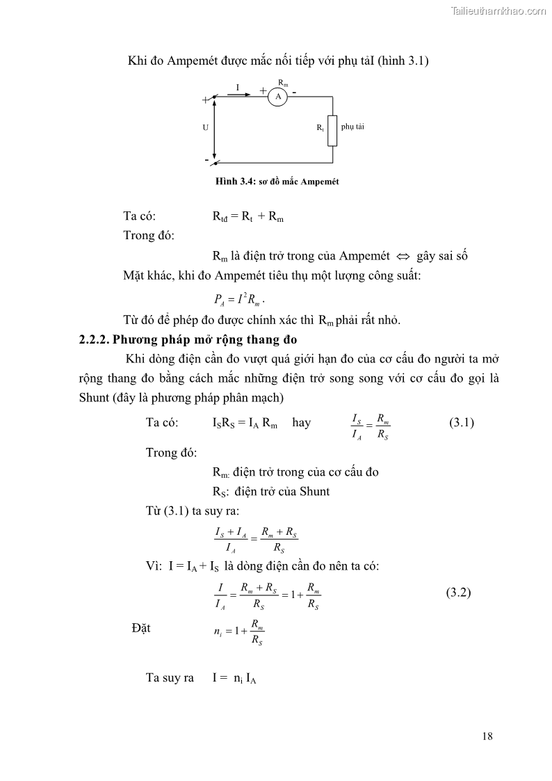 Giáo trình Đo lường điện tử Nghề Điện tử công nghiệp - CĐ-TC - Trường Cao đẳng Nghề Đồng Tháp - 2 Trang 22