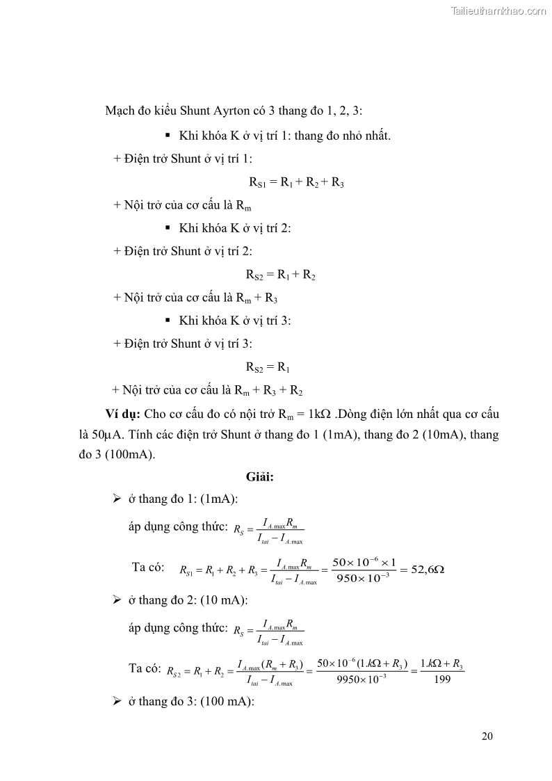 Giáo trình Đo lường điện tử Nghề Điện tử công nghiệp - CĐ-TC - Trường Cao đẳng Nghề Đồng Tháp - 2 Trang 24