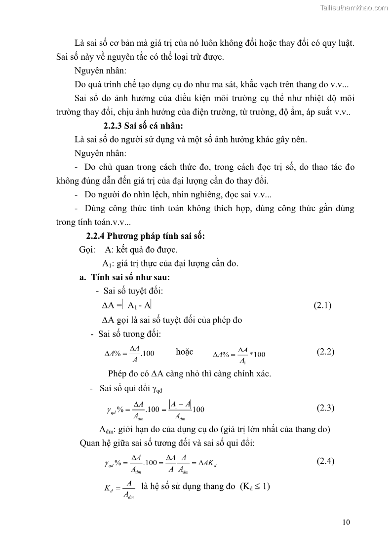 Giáo trình Đo lường điện tử Nghề Điện tử công nghiệp - CĐ-TC - Trường Cao đẳng Nghề Đồng Tháp - 2 Trang 14