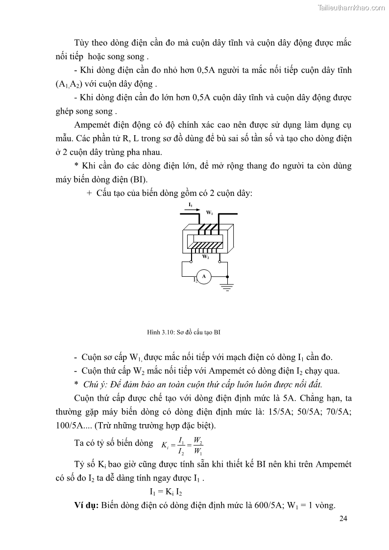 Giáo trình Đo lường điện tử Nghề Điện tử công nghiệp - CĐ-TC - Trường Cao đẳng Nghề Đồng Tháp - 3 Trang 28