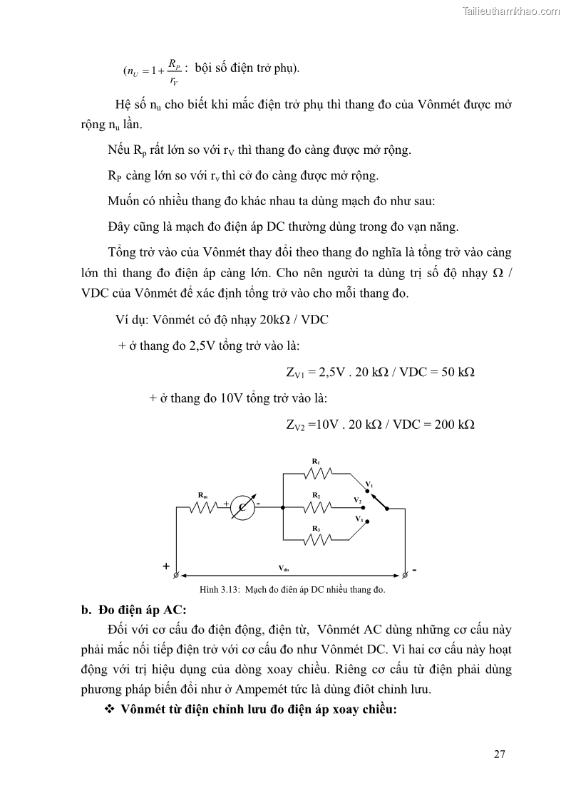 Giáo trình Đo lường điện tử Nghề Điện tử công nghiệp - CĐ-TC - Trường Cao đẳng Nghề Đồng Tháp - 3 Trang 31
