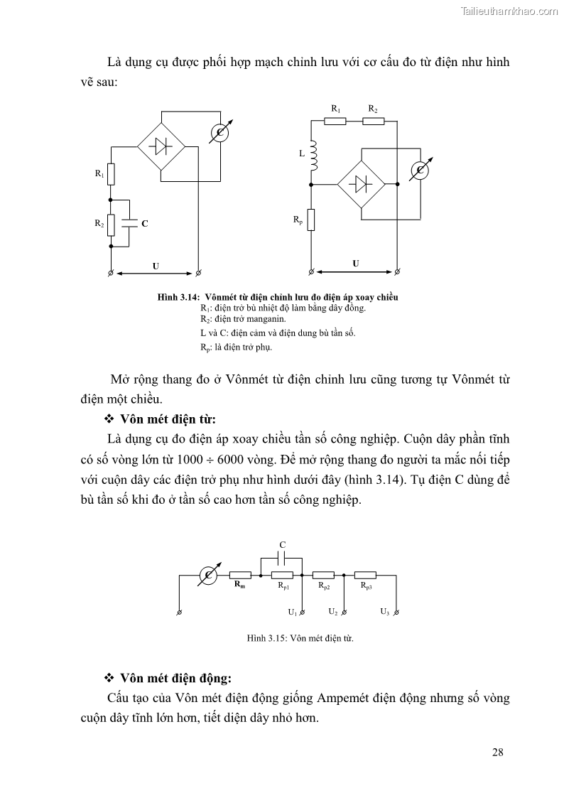 Giáo trình Đo lường điện tử Nghề Điện tử công nghiệp - CĐ-TC - Trường Cao đẳng Nghề Đồng Tháp - 3 Trang 32