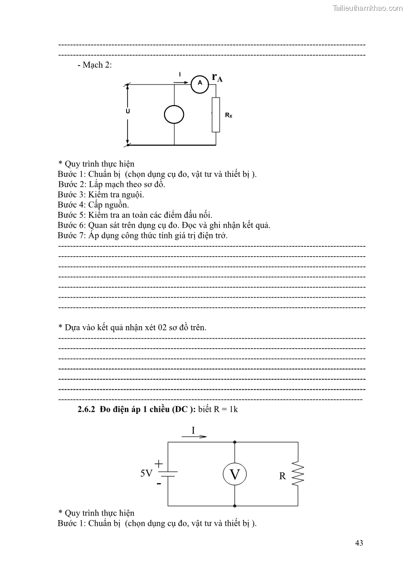 Giáo trình Đo lường điện tử Nghề Điện tử công nghiệp - CĐ-TC - Trường Cao đẳng Nghề Đồng Tháp - 4 Trang 47