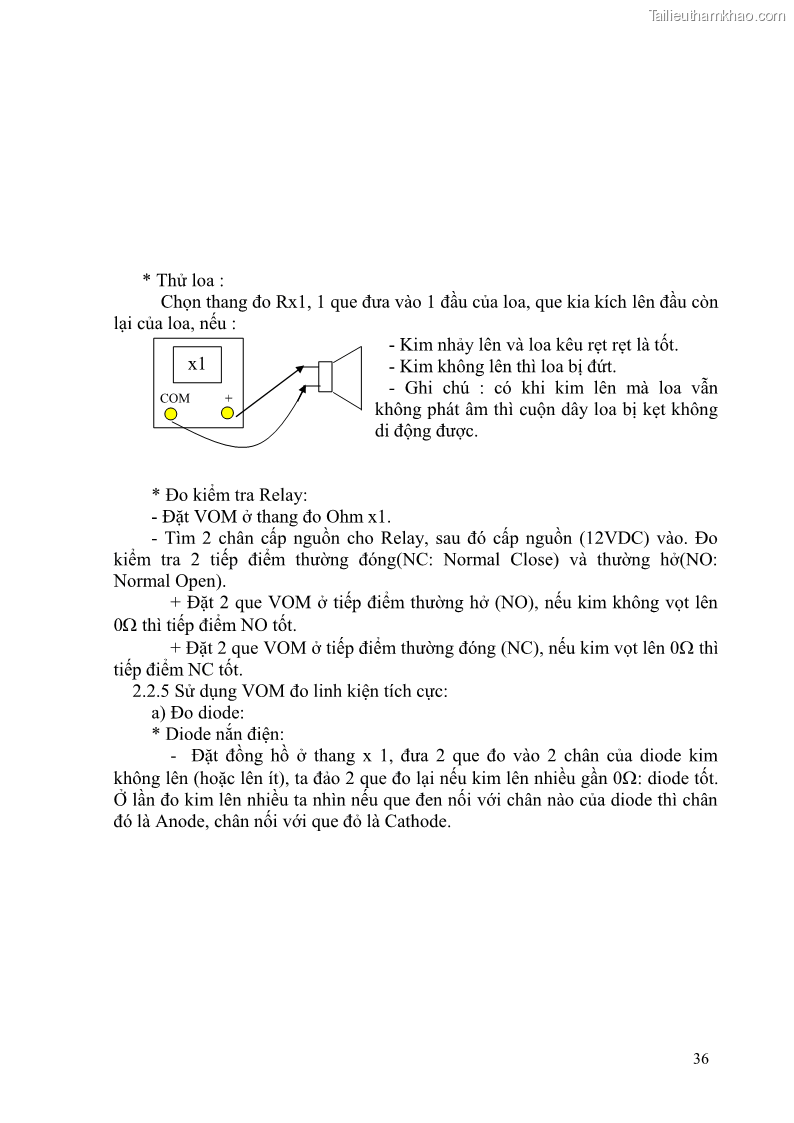Giáo trình Đo lường điện tử Nghề Điện tử công nghiệp - CĐ-TC - Trường Cao đẳng Nghề Đồng Tháp - 4 Trang 40
