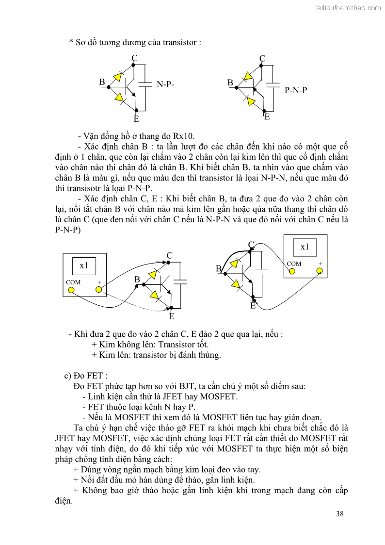 Giáo trình Đo lường điện tử Nghề Điện tử công nghiệp - CĐ-TC - Trường Cao đẳng Nghề Đồng Tháp - 4 Trang 42