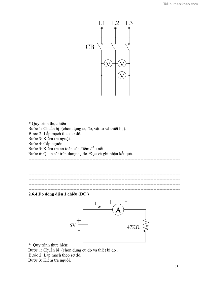 Giáo trình Đo lường điện tử Nghề Điện tử công nghiệp - CĐ-TC - Trường Cao đẳng Nghề Đồng Tháp - 5 Trang 49