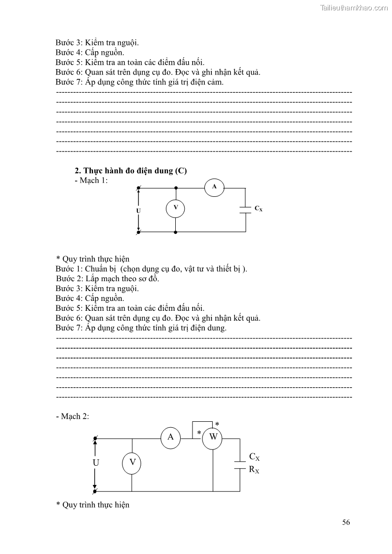 Giáo trình Đo lường điện tử Nghề Điện tử công nghiệp - CĐ-TC - Trường Cao đẳng Nghề Đồng Tháp - 5 Trang 60