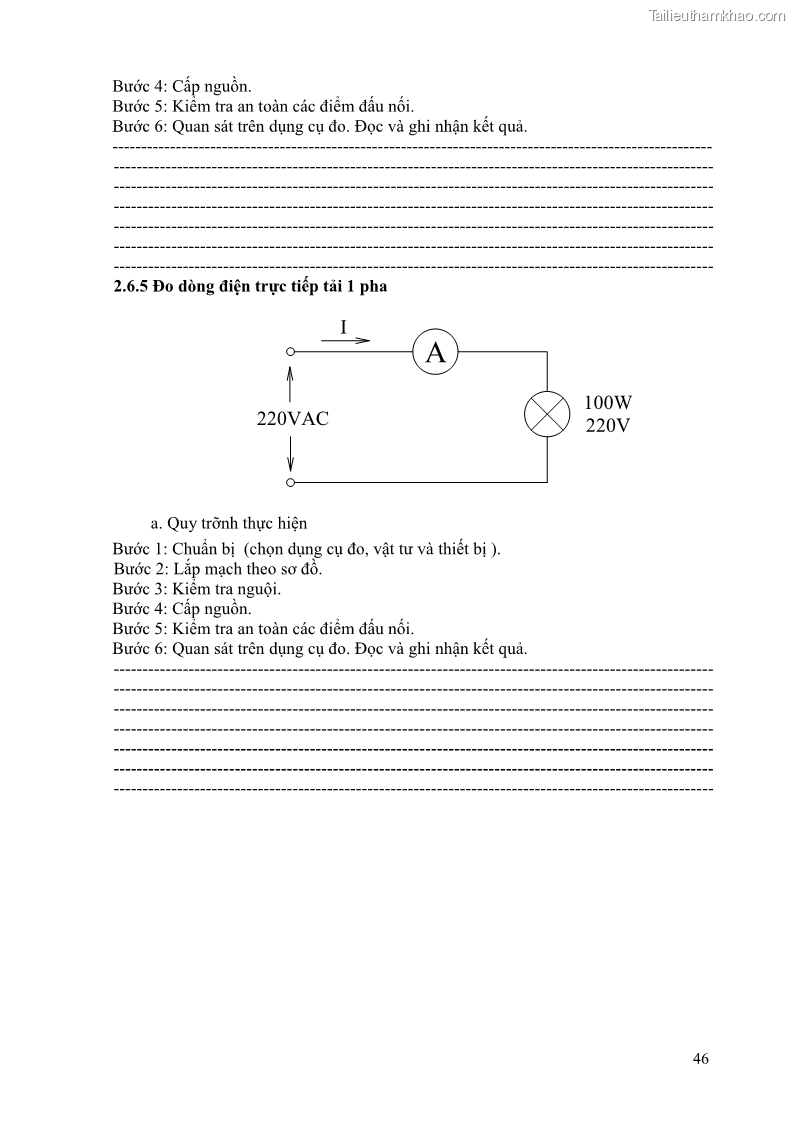 Giáo trình Đo lường điện tử Nghề Điện tử công nghiệp - CĐ-TC - Trường Cao đẳng Nghề Đồng Tháp - 5 Trang 50