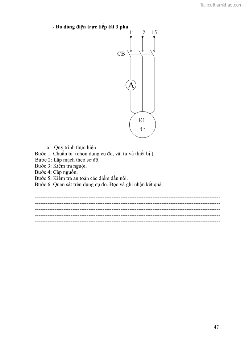 Giáo trình Đo lường điện tử Nghề Điện tử công nghiệp - CĐ-TC - Trường Cao đẳng Nghề Đồng Tháp - 5 Trang 51