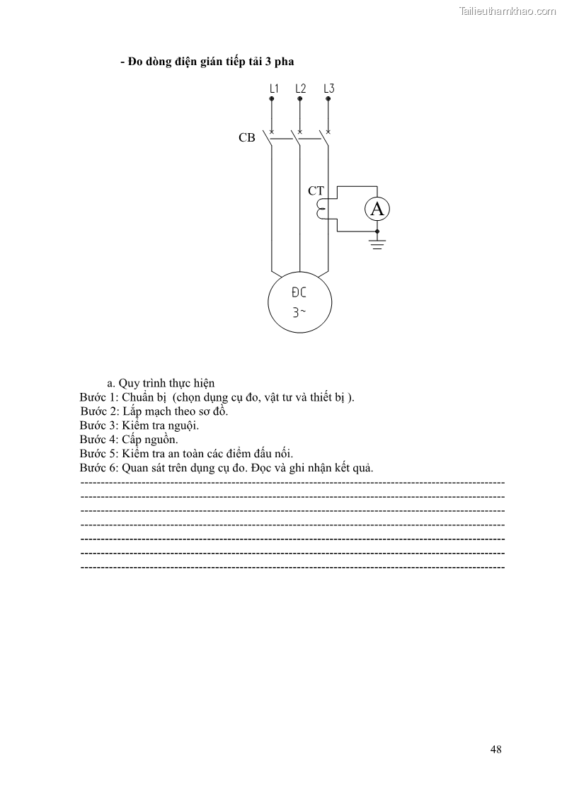 Giáo trình Đo lường điện tử Nghề Điện tử công nghiệp - CĐ-TC - Trường Cao đẳng Nghề Đồng Tháp - 5 Trang 52