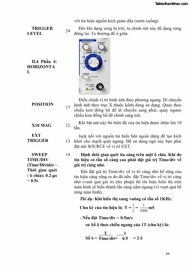 Giáo trình Đo lường điện tử Nghề Điện tử công nghiệp - CĐ-TC - Trường Cao đẳng Nghề Đồng Tháp - 6 Trang 70