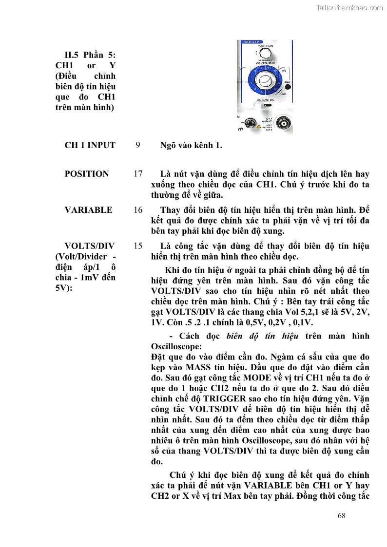 Giáo trình Đo lường điện tử Nghề Điện tử công nghiệp - CĐ-TC - Trường Cao đẳng Nghề Đồng Tháp - 6 Trang 72