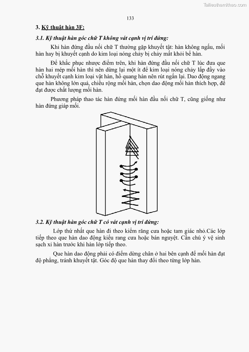 Giáo trình Hàn hồ quang tay cơ bản Nghề Hàn - Trường CĐ Lào Cai - 12 Trang 134