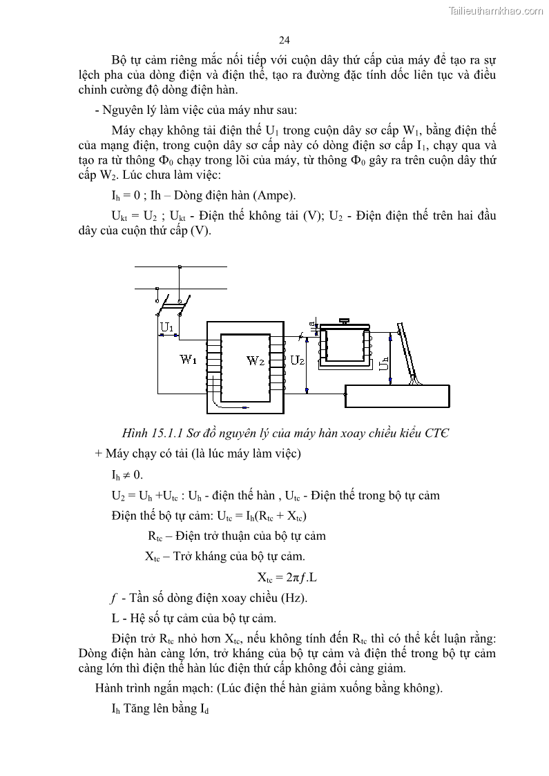 Giáo trình Hàn hồ quang tay cơ bản Nghề Hàn - Trường CĐ Lào Cai - 3 Trang 25